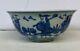 Chinese Antique Blue And White Bowl. Ming Wanli Mark