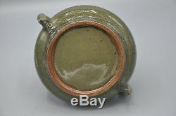 Chinese Antique Celadon Glazed Porcelain Censer/Incense Burner