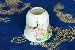 Chinese Antique Qing Dynasty Porcelain Brush Washer with Tongzhi (1861-75) Mark