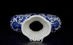 Chinese Blue&White Porcelain HandPainted Exquisite Vase 15211