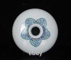 Chinese Doucai Porcelain HandPainted Exquisite Flowers&Plants Vase 19547