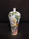 Chinese Enamel Porcelain Handpainted Exquisite Phoenix Pattern Vase 19613