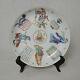 Chinese Famille Rose Porcelain Plate With Mark M2754