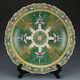 Chinese Kangxi Marked Famille Rose Porcelain Painted Chinese Cabbage Plate 10.4