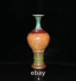 Chinese Kiln Change Porcelain Handmade Exquisite Vases 8685