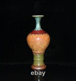 Chinese Kiln Change Porcelain Handmade Exquisite Vases 8685