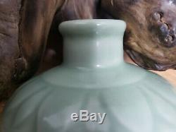 Chinese Kiln Green Porcelain Vase