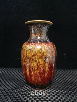 Chinese Kiln change Porcelain Handmade Exquisite Vase 19292