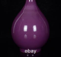 Chinese Monochrome Porcelain Handmad Exquisite Vase 18954