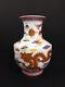 Chinese Multicolored Porcelain Gilded Hand-painted Dragon Pattern Vase 19268