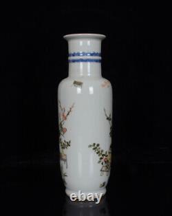Chinese Multicolored Porcelain Handmade Exquisite Bogu Pattern Vase 15635