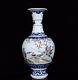 Chinese Pastel Porcelain Hand-painted Exquisite Flowers&birds Vase 19519