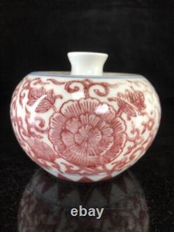 Chinese Pastel Porcelain HandPainted Exquisite Pattern Vase 8997