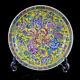 Chinese Pastel Porcelain Handmade Exquisite Flowers&plants Plate 13219