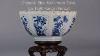 Chinese Porcelain Blue White Kakiemon Bowl Ca 1690 Kangxi Period