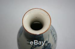 Chinese Porcelain Blue and White Painting Vase Marks