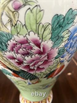 Chinese Porcelain Famille Rose Vase Decorations