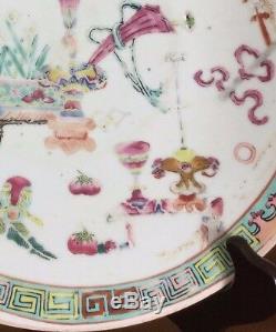 Chinese Porcelain Famille Verte Plate Kangxi