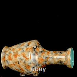 Chinese Porcelain Gilded HandPainted Exquisite Vases 15122