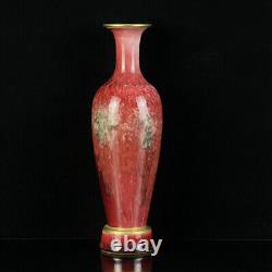 Chinese Porcelain Gilded Handmade Exquisite Vases 15113