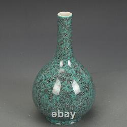 Chinese Porcelain Qing Dynasty Qianlong Furnace Jun Glaze Vases 7.08 Inch