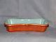 Chinese Qianlong Porcelain Coral Ground Gilt Decorated Turquoise Interior Tray