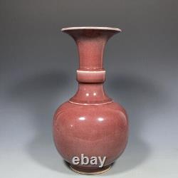 Chinese Red Glaze Porcelain Handpainted Exquisite Vases 10773