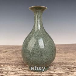 Chinese Ru kiln Porcelain Handmade Exquisite Vase 20569