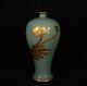 Chinese Song Dynasty Ru Kiln Porcelain Gilded Handmade Vases 80039