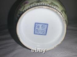 Chinese antique porcelain enamel Vase