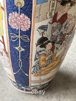 Chinese antique porcelain vase MARK With Red Stamp 4 Ft Tall
