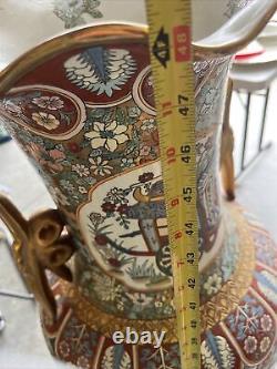 Chinese antique porcelain vase MARK With Red Stamp 4 Ft Tall
