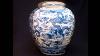 Dragon Antique Chinese Porcelain Blue And White Yuan Min Dynasty