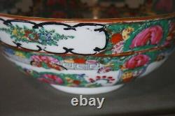 Excellent Antique Chinese Famille Rose Porcelain Bowl Mark