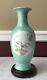 Fantastic Antique Chinese Qianlong Turquoise Porcelain Vase, 10