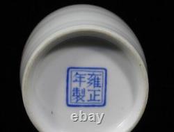 Fine Chinese Antique Hand Painting LuoHan Porcelain Vase Marked YongZheng
