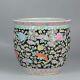 Great 20th C Chinese Porcelain Fishbowl / Planter For Flower Jardiniere Porce