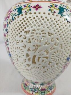 Jingdezhen Hand Carved/hand Painted porcelain Vases/Made In CHINA