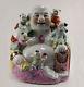 Large Antique Chinese Famille Rose Porcelain Laughing Buddha W. Kids Marked