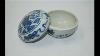 Late Ming Blue And White Bowl And Cover Box
