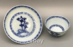Nanking Shipwreck Cargo Small'Blue Pine' Pattern Teabowl & Saucer