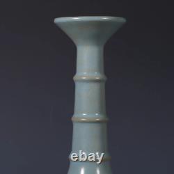 Nice Collectable Art Handmade Painting RuKiln Porcelain Two Ear Vase