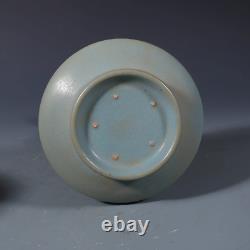 Nice Collectable Art Handmade Painting RuKiln Porcelain Two Ear Vase