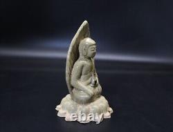 Old Chinese Sui Dynasty XingZhou Ware Porcelain Statue Buddha