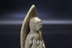 Old Chinese Sui Dynasty XingZhou Ware Porcelain Statue Buddha