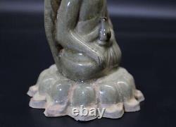 Old Chinese Sui Dynasty XingZhou Ware Porcelain Statue Buddha