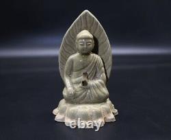 Old Chinese Sui Dynasty XingZhou Ware Porcelain Statue Buddha