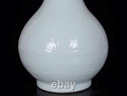Old Chinese White Glaze Porcelain Vase Yongle Marked St218