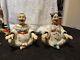 Pair Of Old Chinese Nodder Figurines No Damage & Very Rare Set