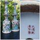 Pair Of Antique Chinese Porcelain Candlestick Famille Rose 18